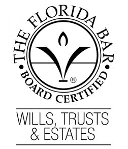 The Florida Bar | Wills, Trusts & Estates logo Board Certified badge
